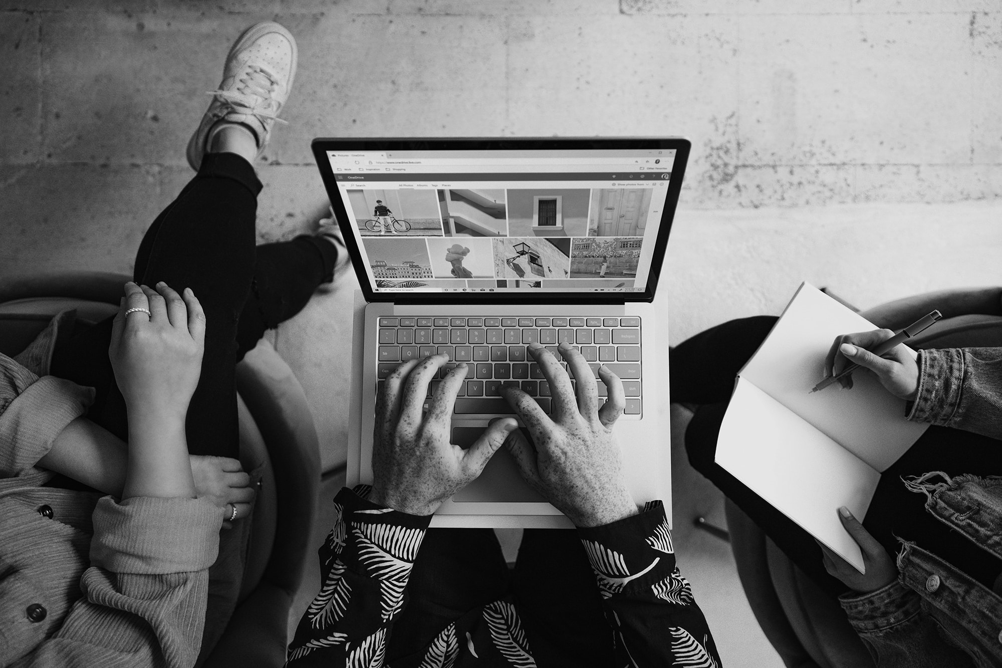 person working with a laptop - learn about marketing yourself as a freelancer without feeling cringe