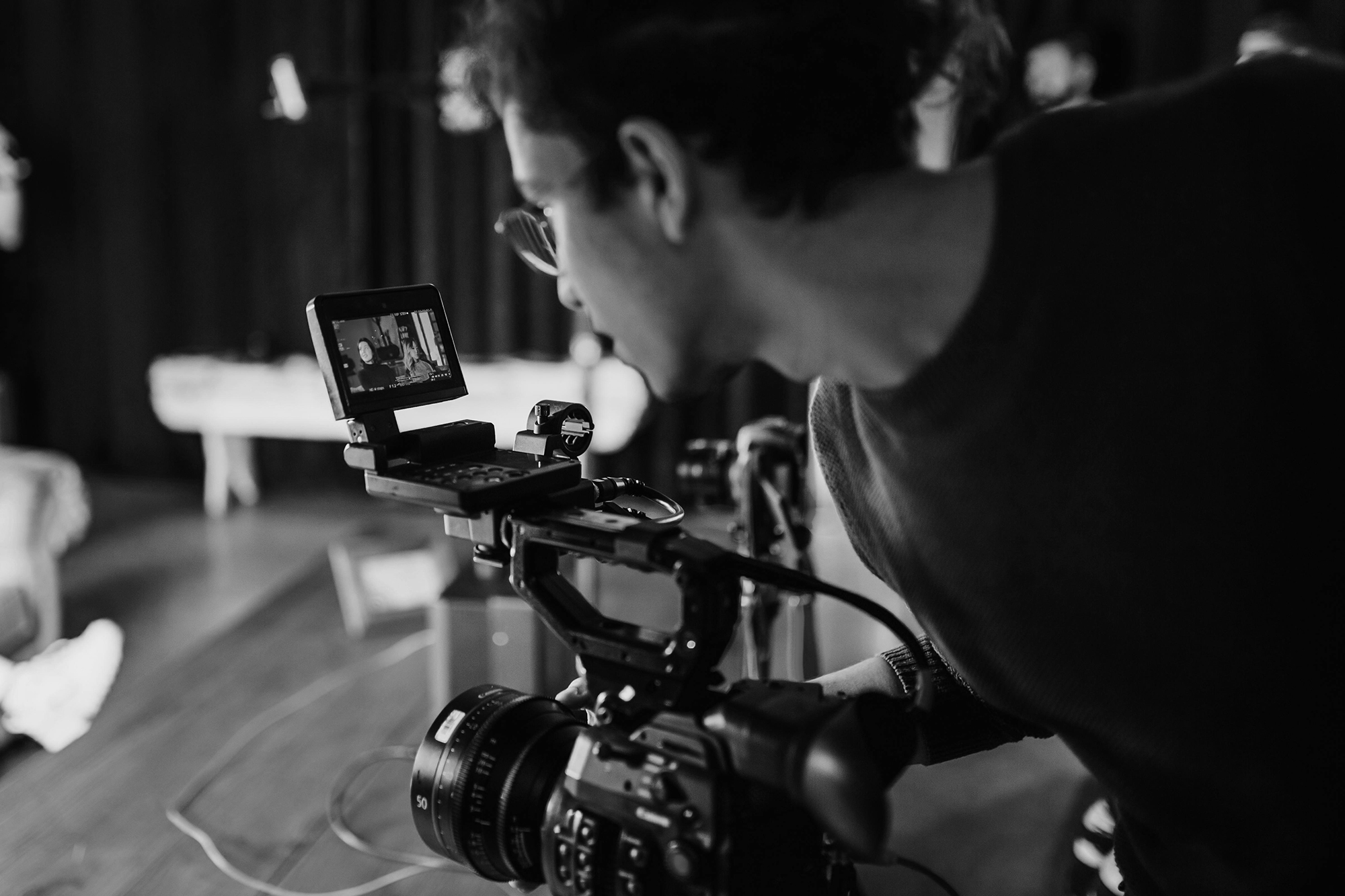 a videographer with camera, working - learn about what they actually do
