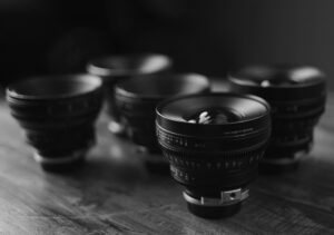 a selection of cinema lenses - Cinema Lenses vs. Photography Lenses