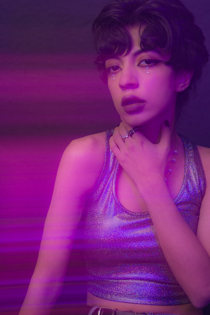 light streak portrait / shutter drag portrait example 11 - After Basic Edits