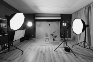 studio with different equipment to symbolize how you can become a one-man studio