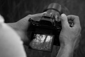 person composing a photo - The Ultimate Guide to Photography Composition