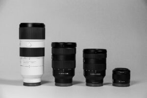 four different lenses - Types of Camera Lenses Explained